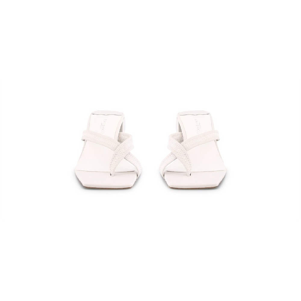 Tony Bianco White Heeled Serrah Sandal